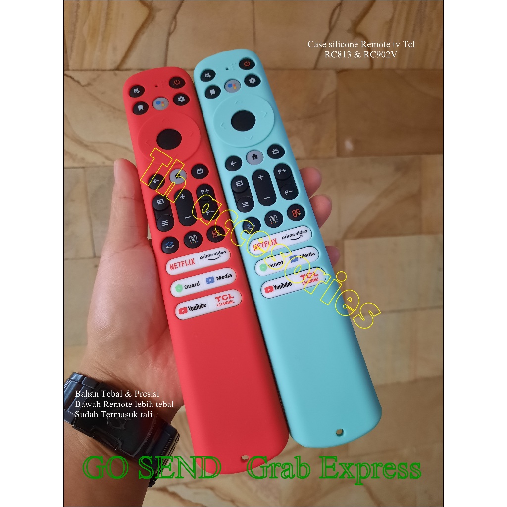 Jual Case silicone pelindung remote tv Tcl RC813 (new Model 2024 ...