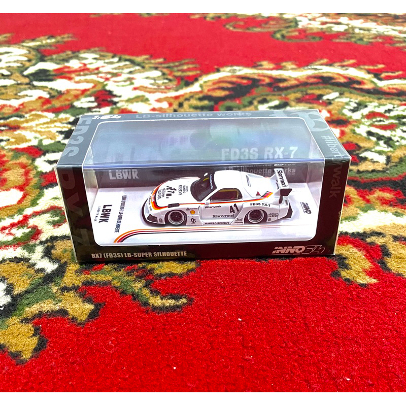 1:64 Mazda RX7 (FD3S) LB-Super Silhouette -- #20 Black Coca-Cola -- IN
