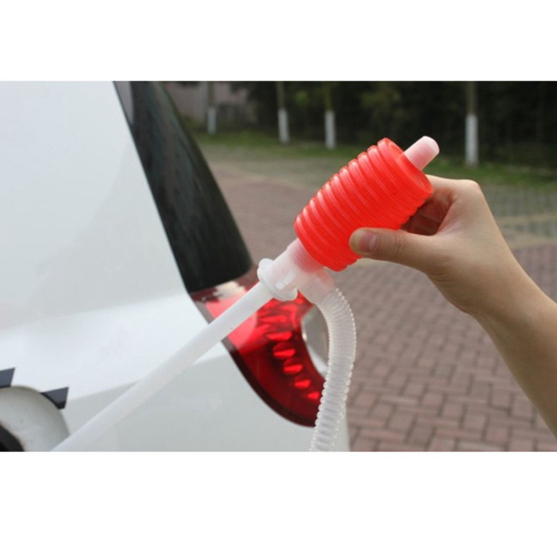 Jual Pompa Tangan (merah) Sedot Air Minyak Bensin Cairan Aquarium ...