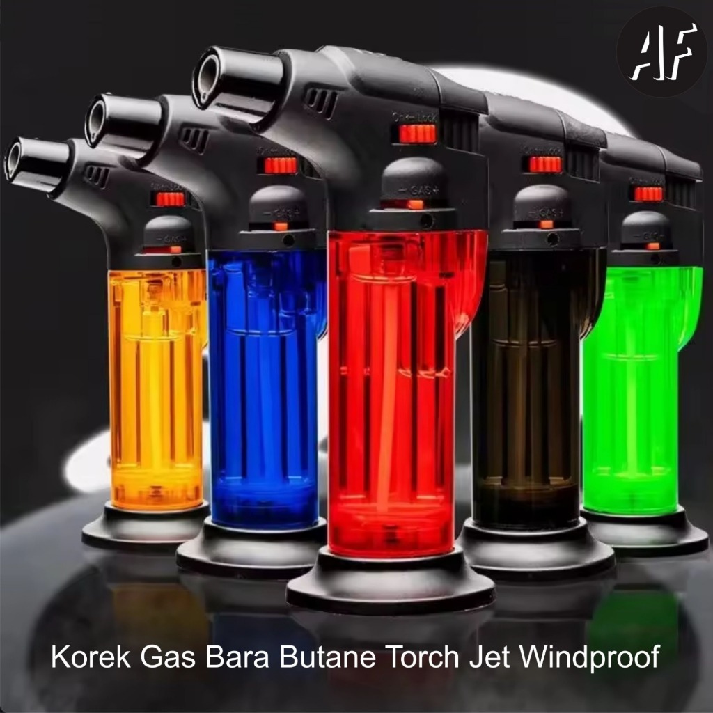 Jual Firetric Korek Api Gas Besar Windproof Torch Gun Bonus Stand ...