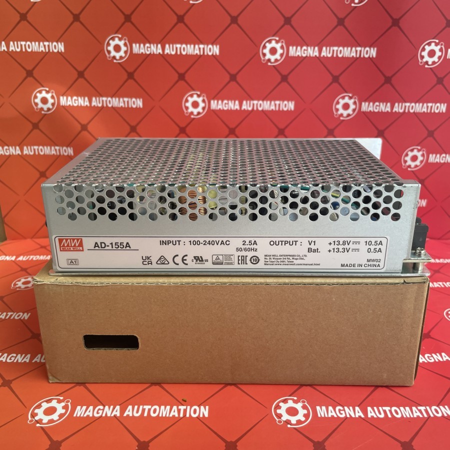 AD-155B MEAN WELL - Netzteil: gepuffert | für den Einbau,Modul; 151,55W; 27,6VDC; 5A | Transfer Multisort Elektronik Deutschland