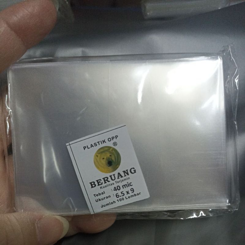Jual (40 micron) OPP 6,5x9 tanpa lem | Shopee Indonesia