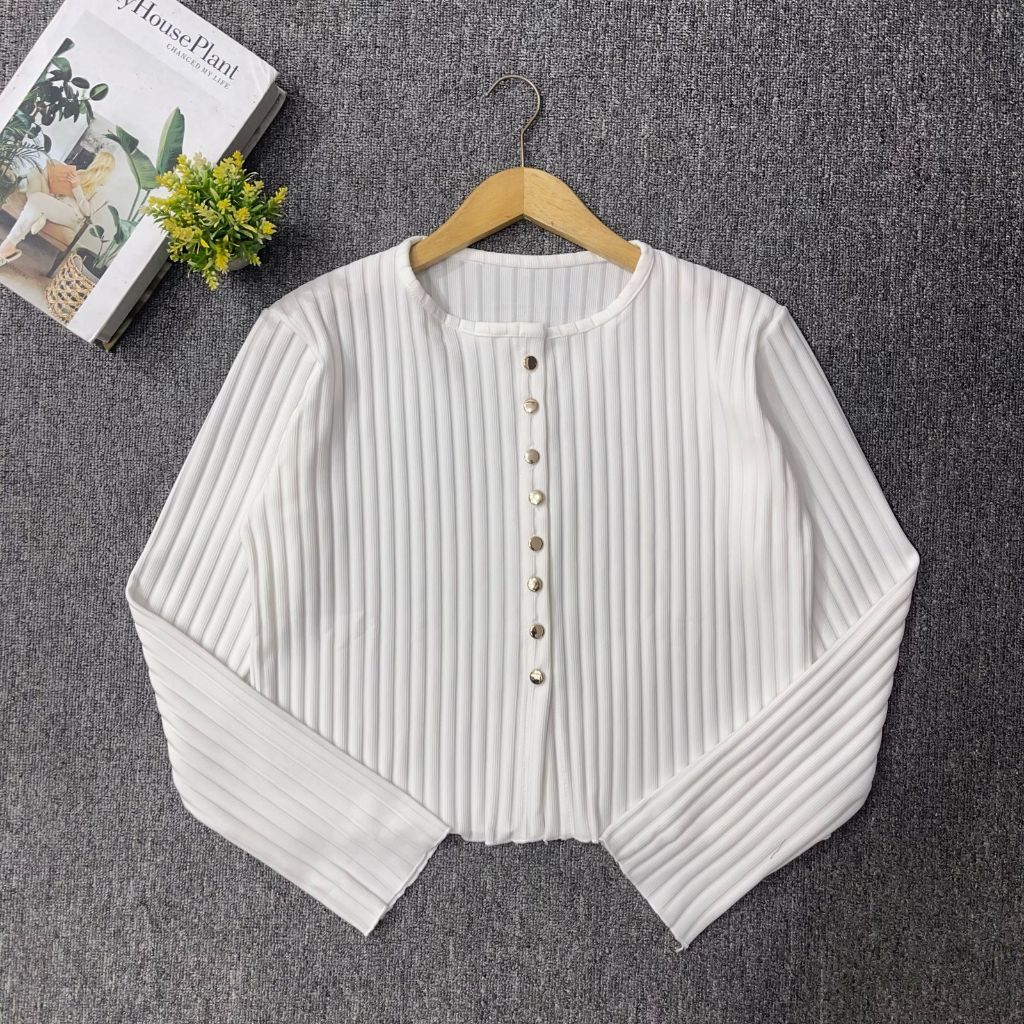 Jual BLOSSOM_STYLE || CARDIGAN CROP TOP HORNET CARDIGAN CROP