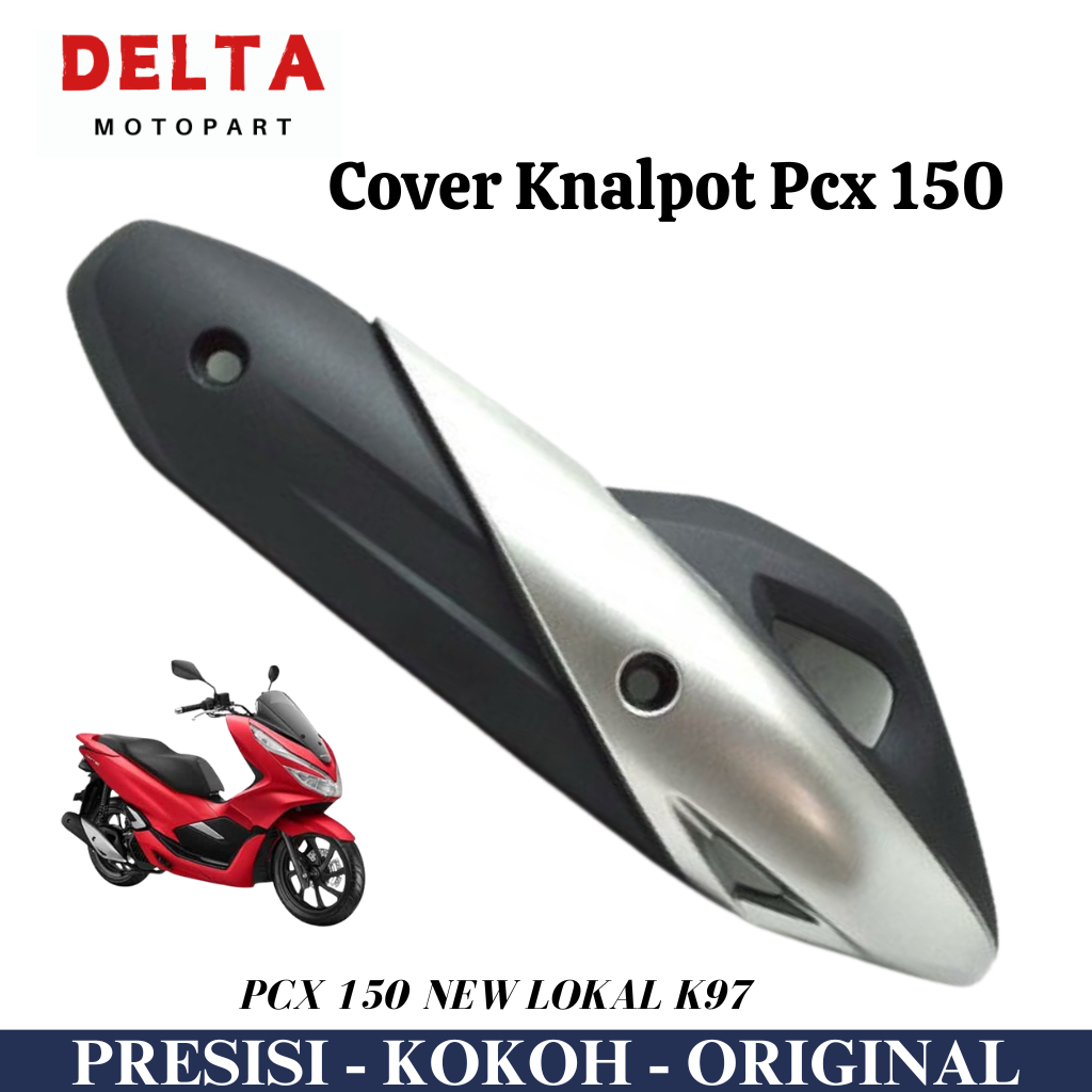 Jual COVER TAMENG KNALPOT HONDA PCX 150 NEW LOKAL K97 TUTUP KNALPOT PCX ...