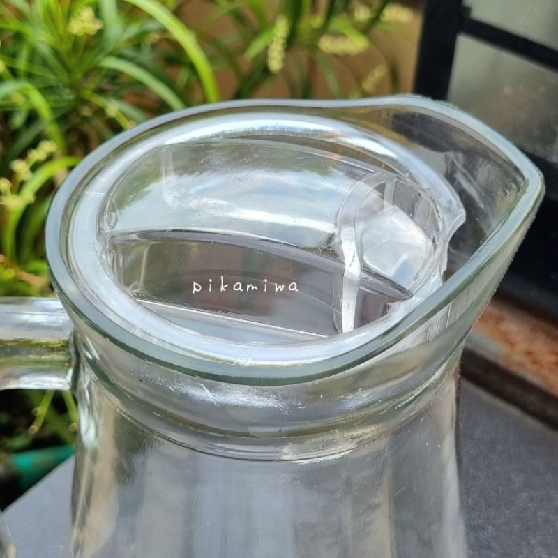 Jual 1 PCS PITCHER KACA POLOS 1,3 LITER SIERRA pitcher kaca pitcher teh ...