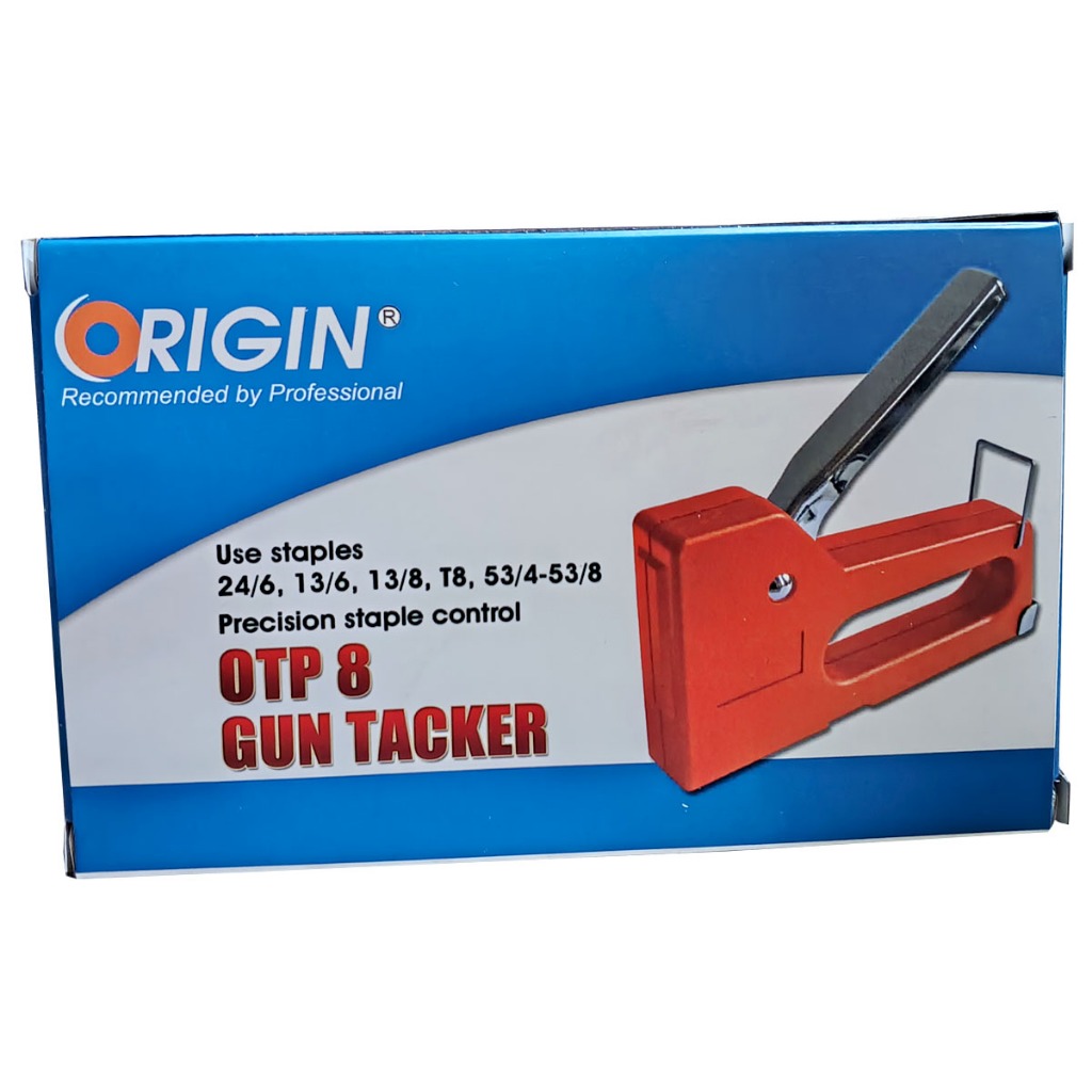Jual ORIGIN Stapler OTP 8 PVC / Gun Tacker Origin OTP 8 Body PVC ...