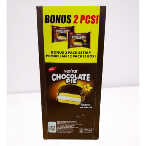 Jual [ BERKAH ] Nabati Chocolate Pie 28gr box isi 12 Choco Pie Nextar ...