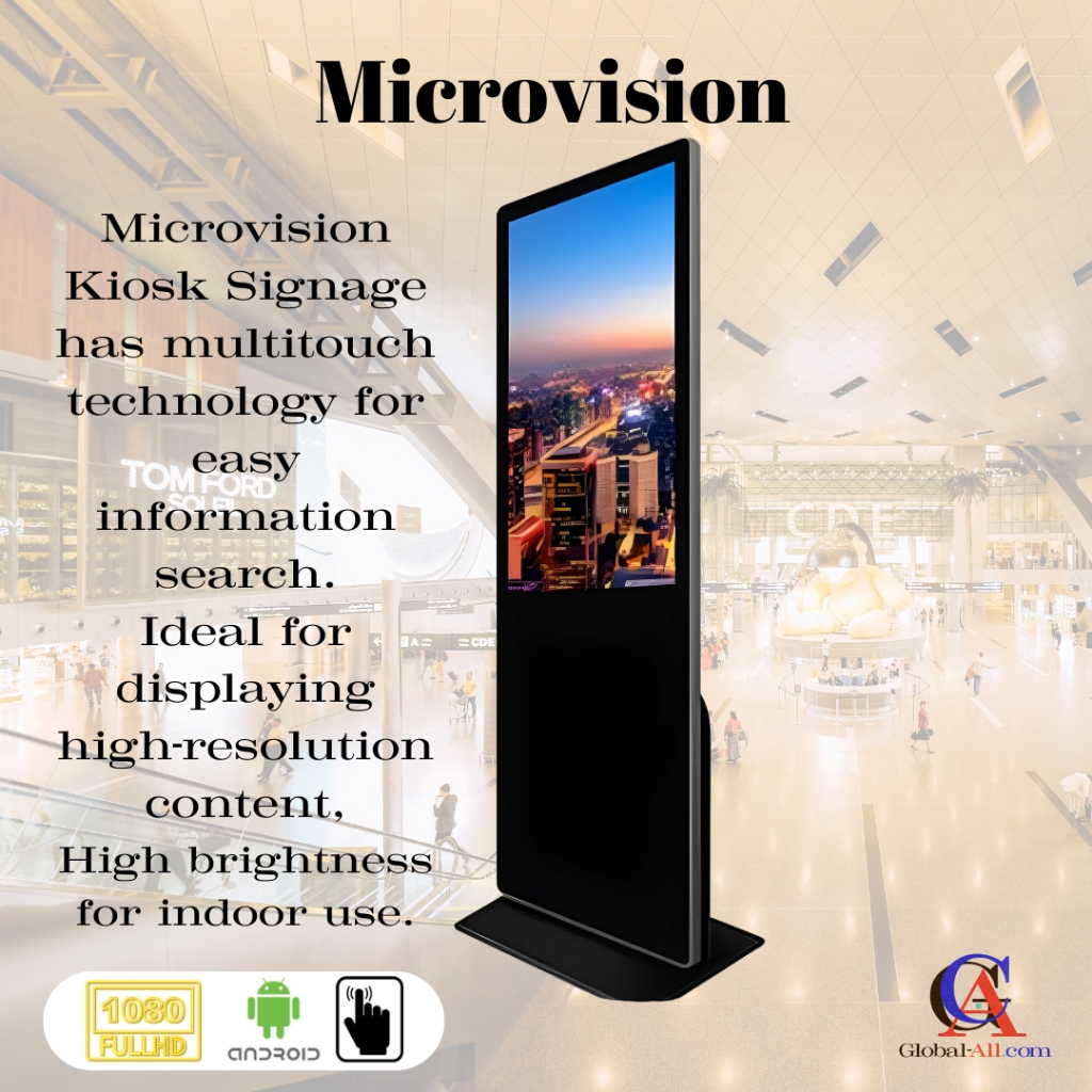 Jual Microvision MV U55SK-AT Solusi Layar Sentuh 55 Inci untuk Bisnis ...
