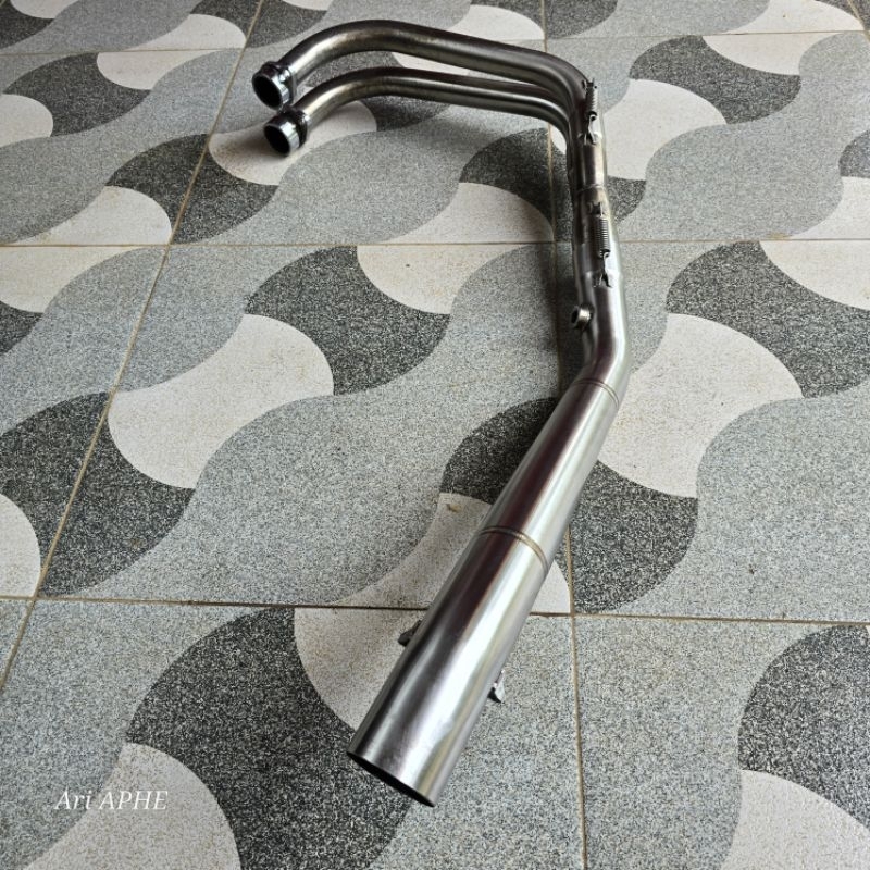 Jual header pipa leher knalpot DAYTONA original yamaha R25 | Shopee ...