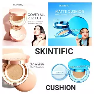 SKINTIFIC Cover All Perfect Cushion / Perfect Stay Velvet Matte Cushion READY STOCK