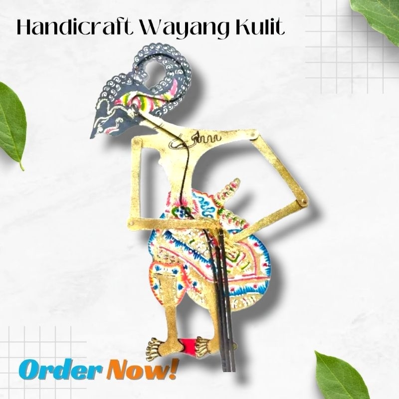 Jual Wayang Kulit Asli Arjuna/Janoko Kualitas Biasa Standar Dalang ...