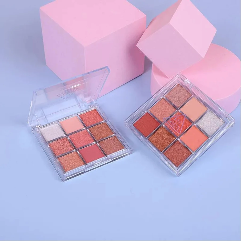 DIKALU & JADED Eyeshadow Palette 9 Warna Pigmented Eyeshadow Murah Glitter COCO VENUS | AutoStock