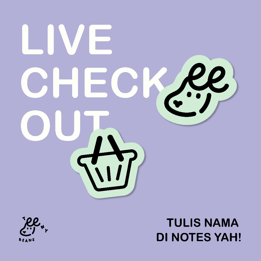 Jual Live Check Out Teeny Beans Character | Shopee Indonesia