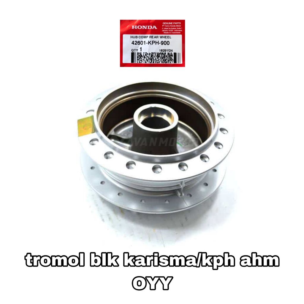 Jual 42601-KPH-900 HUB COMP RR WHEEL TROMOL RODA REVO SUPRA X 125 FI ...