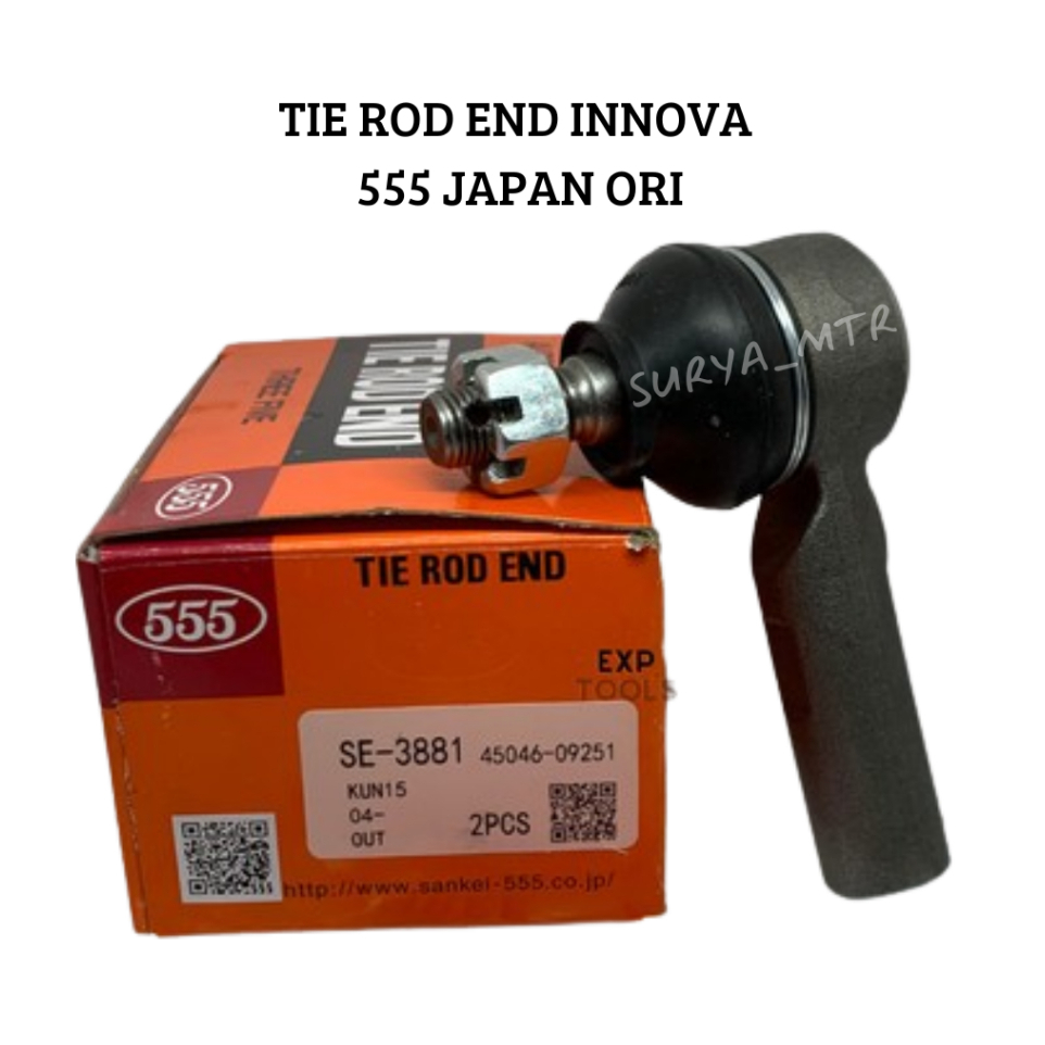 Jual TIE ROD END TERROT INNOVA (SET) 555 JAPAN SE-3881 | Shopee Indonesia
