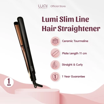 Catokan Lumi Slim Line Hair Straightener 1 Inch Hair Straightener Lurus Curly Keriting