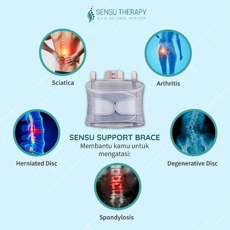 Sensu Therapy Support Brace untuk nyeri pinggang