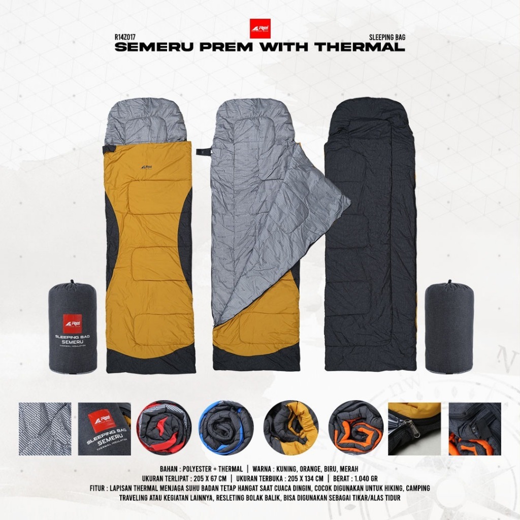 Jual Kantong Tidur / Sleeping Bag Semeru Prem With Thermal Arei ...