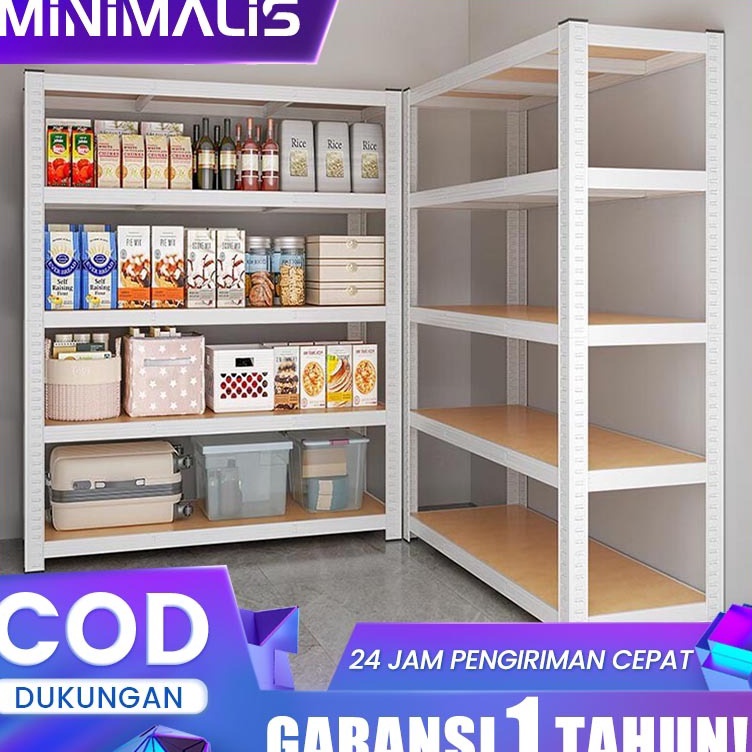 Jual KODE T52X Minimalis Rak besi siku 56 susun Rak Gudang Rak ...