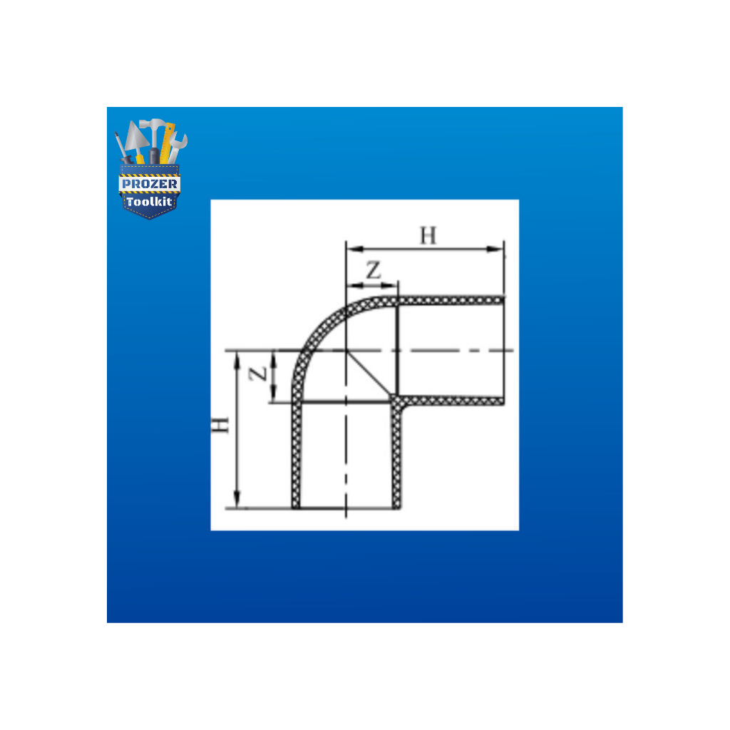 Jual Lesso PVC-U (AW) Elbow - 1/2