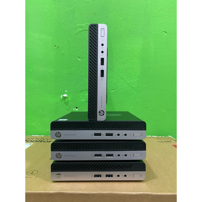 Mini PC HP ProDesk 600 G3 Reconditionné – I3-6100T, 8Go RAM, 256Go SSD, W10 Pro