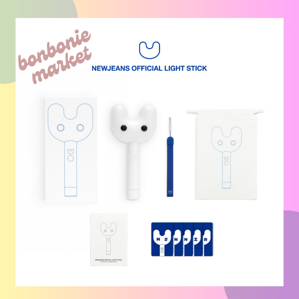 Jual (Sealed) NEW JEANS OFFICIAL Light Stick - Binky Bong | Shopee ...
