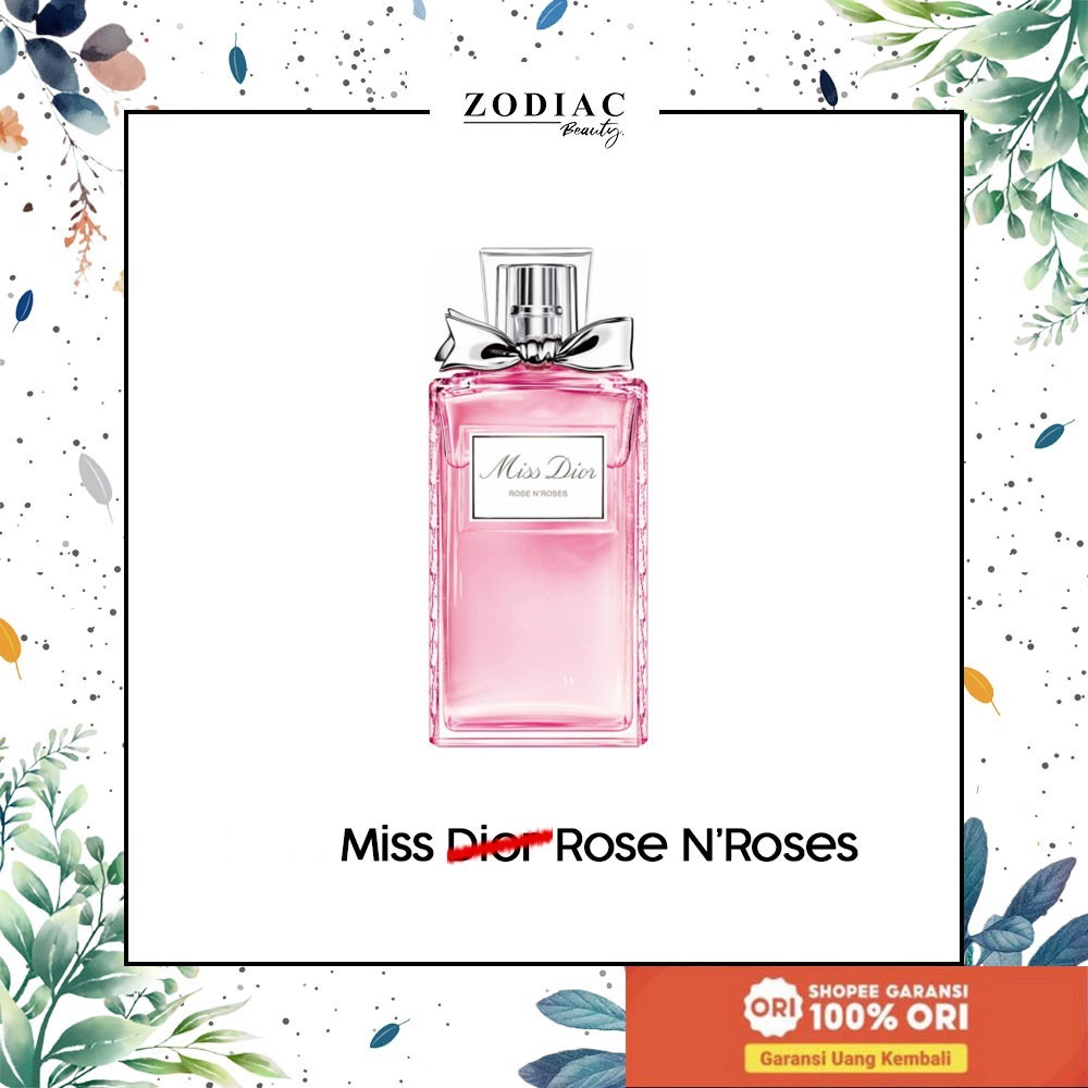 Dior Miss Dior Rose N'Roses EDT Original Authentic 100ml