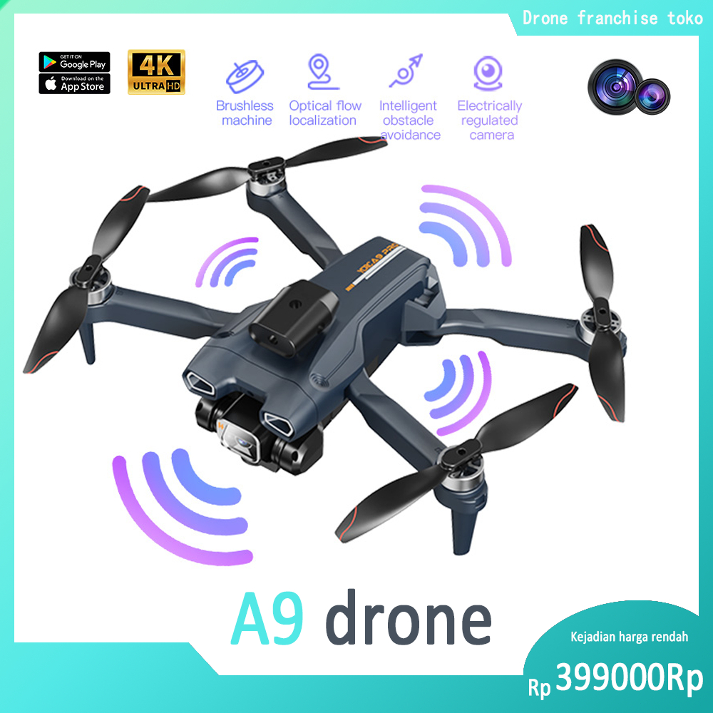 Jual A9 Vehicle Aerial Unmanned Brushless Optical Flow Obstacle ...