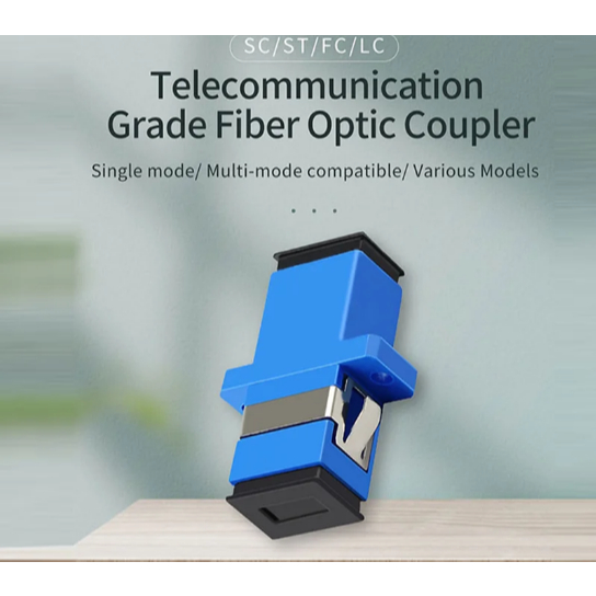 Jual ADAPTER SC UPC barel Connector adaptor fiber optic connector ...