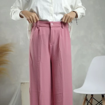 Celana Kulot Anti Kusut Loose Pants Trouser Celana Kerja