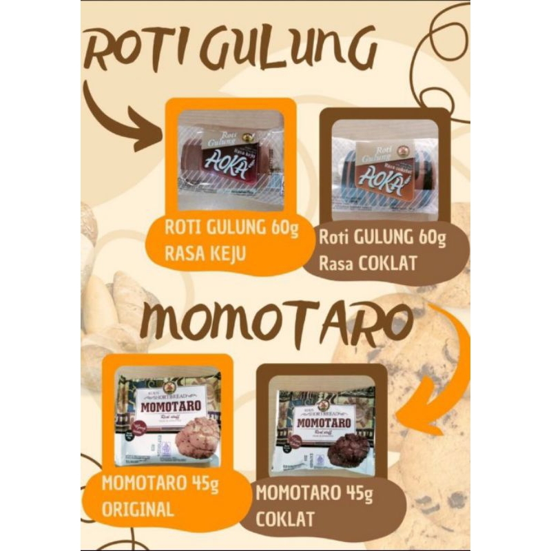 Jual Roti Gulung Aoka/Momotaro | Shopee Indonesia