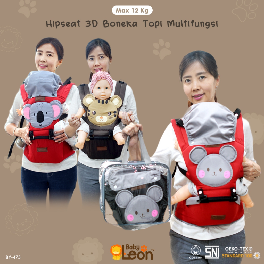 Jual BABYLEON Gendongan Bayi 0-3Th Hipseat Gendongan Depan Gendongan
