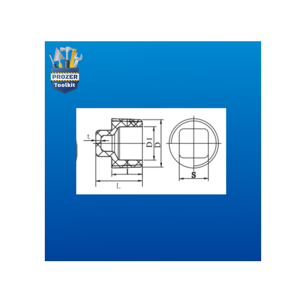 Jual Lesso Fitting Pipa PVC-U AW Plug Dop Drat Luar | Shopee Indonesia
