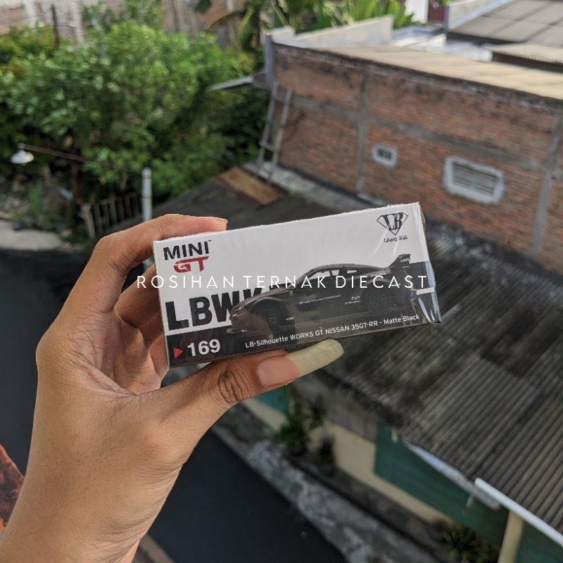 Jual Mini GT R35 LBWK Black Matte | Shopee Indonesia