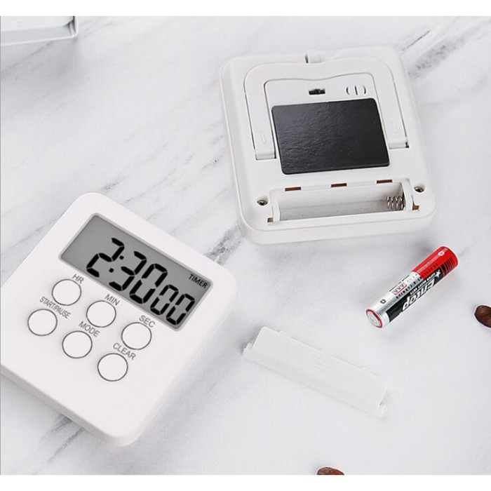 Jual Timer Digital Dapur ada Countdown Timer Putih | Shopee Indonesia