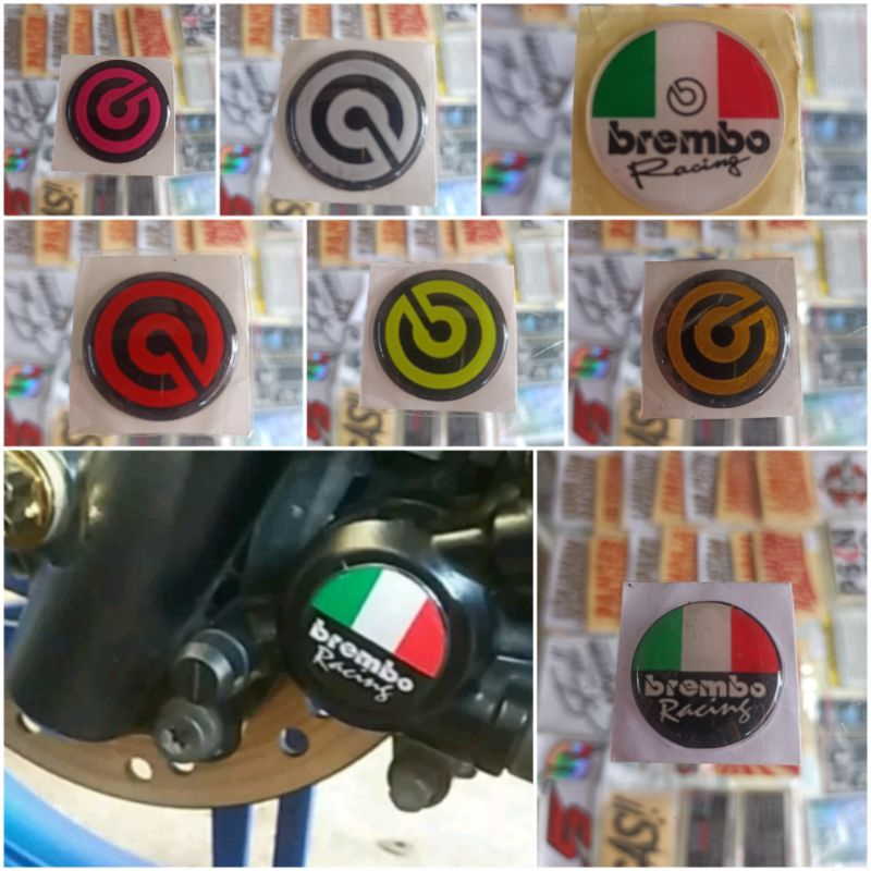 Jual Emblem KALIPER BREMBO Sticker Timbul 3d | Shopee Indonesia