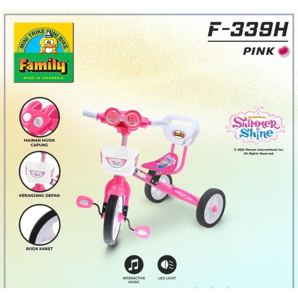 Jual Sepeda Roda 3 Family 339 H | Shopee Indonesia