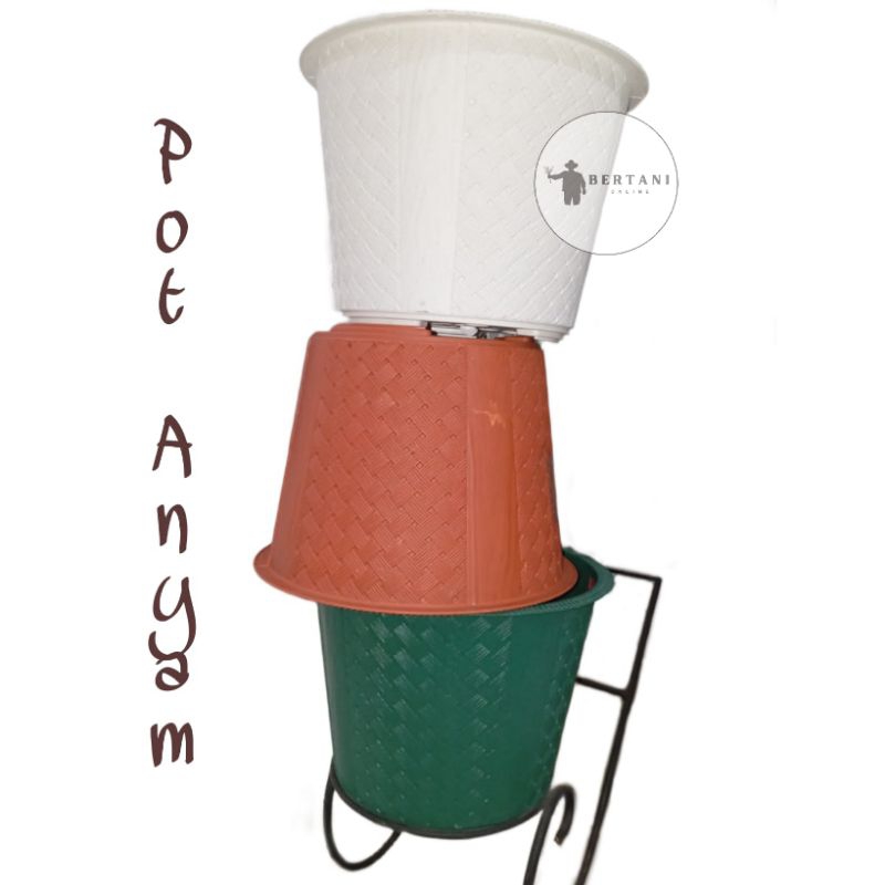 Jual Pot Anyam Ukuran 25 Citra Jaya Plastik | Shopee Indonesia
