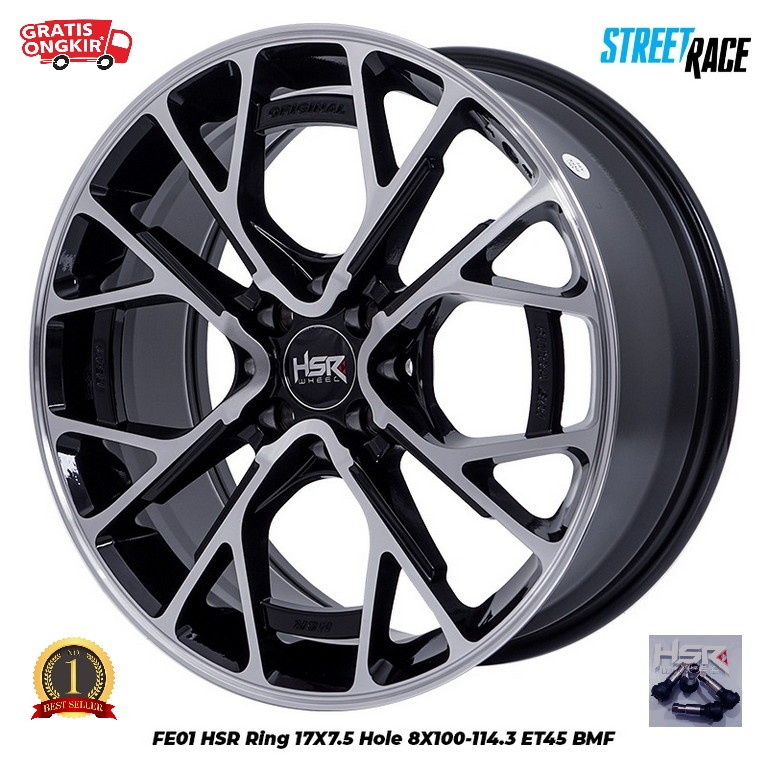 Jual Velg Mobil Raize Jazz Yaris City Brio Dll Pcd 4x100 & 4x114,3 Hsr ...