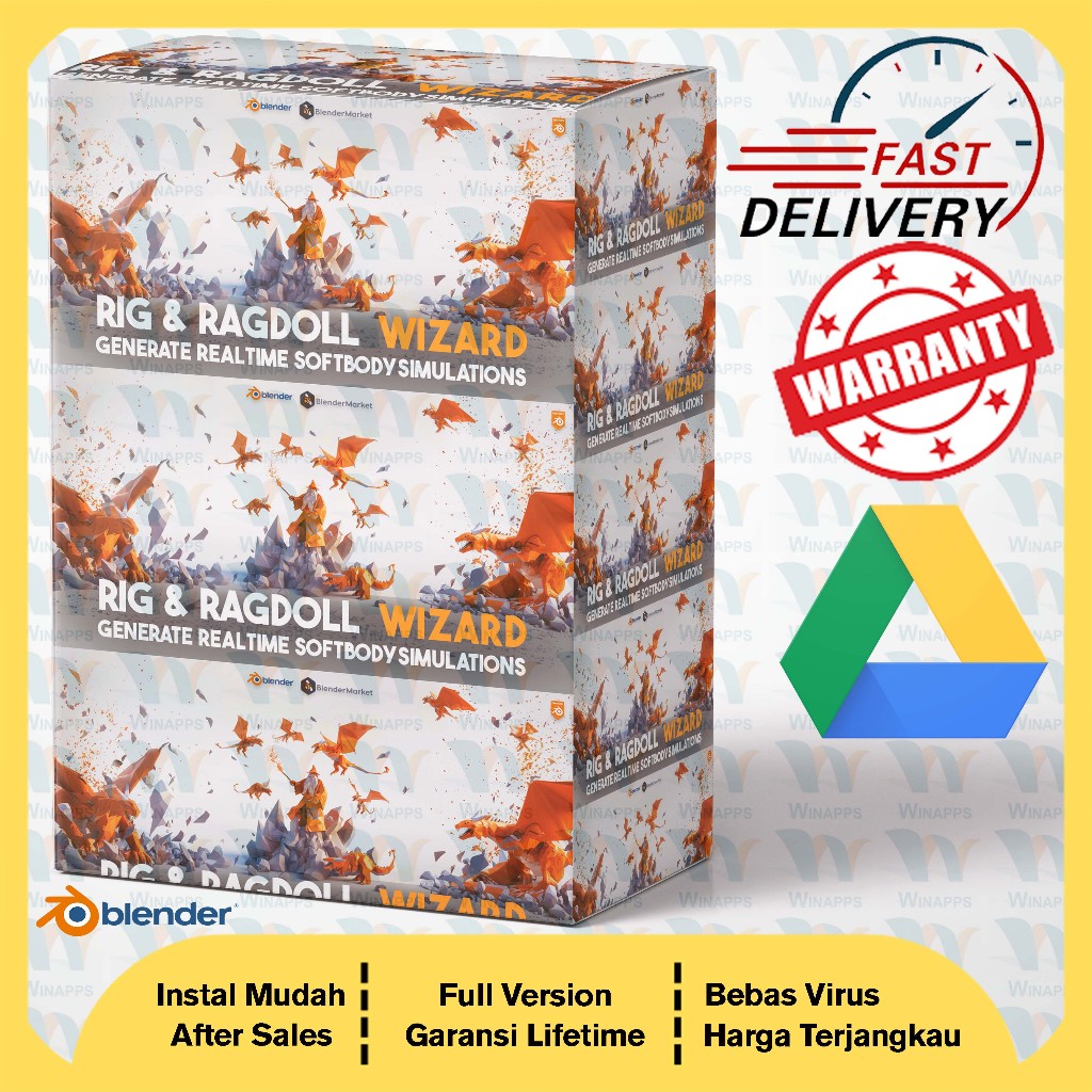 Jual Auto Rig & Ragdoll Wizard for Blender 3D | Shopee Indonesia