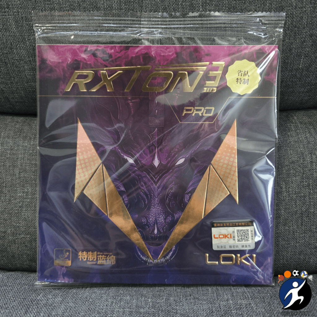 Jual Karet Pingpong Loki Rxton 3 Pro Blue Sponge | Shopee Indonesia