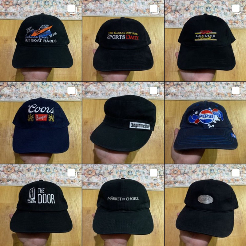 Jual Topi Vintage Hat Dad Cap 90s | Shopee Indonesia