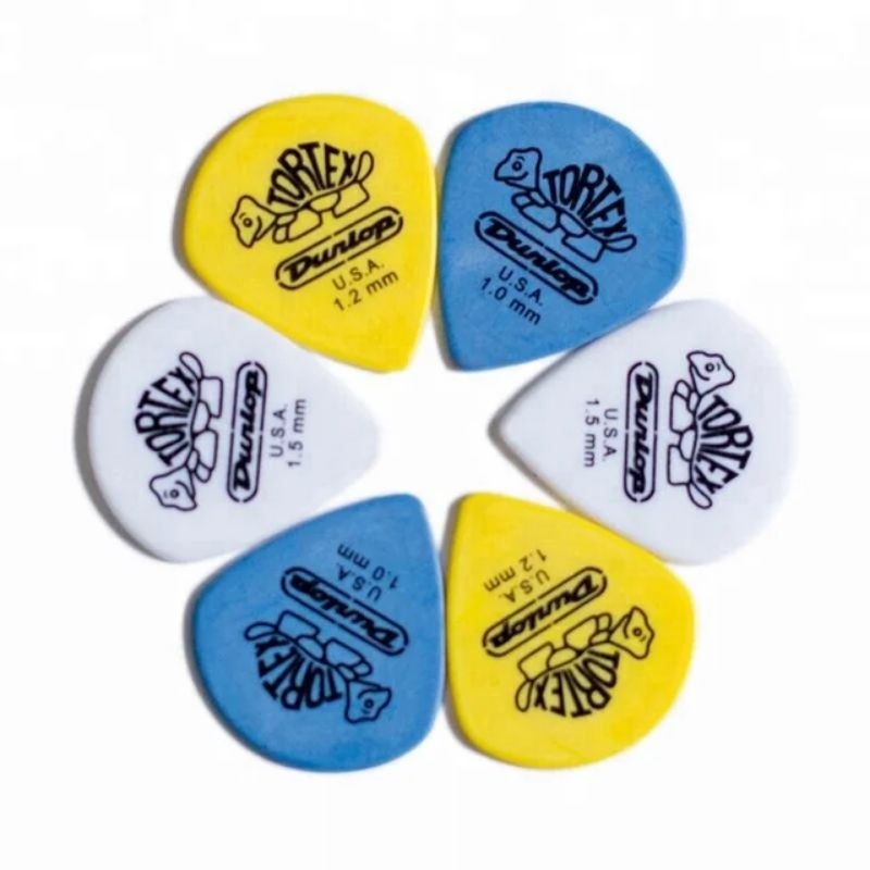Phím đàn guitar Jim Dunlop Tortex Standard 1.00mm Guitar Picks - The C