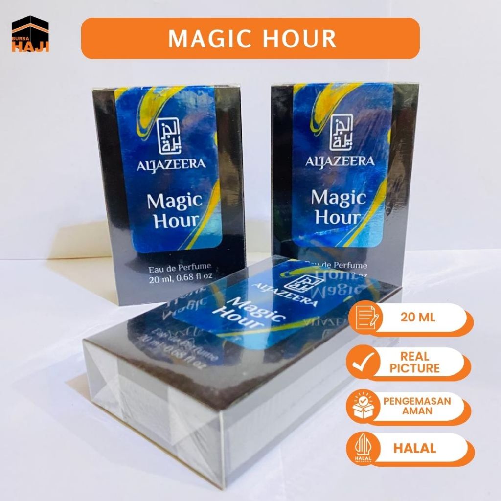 Jual Parfum Al Jazeera 20ml MAGIC HOUR Aroma Lebih Fresh Parfum