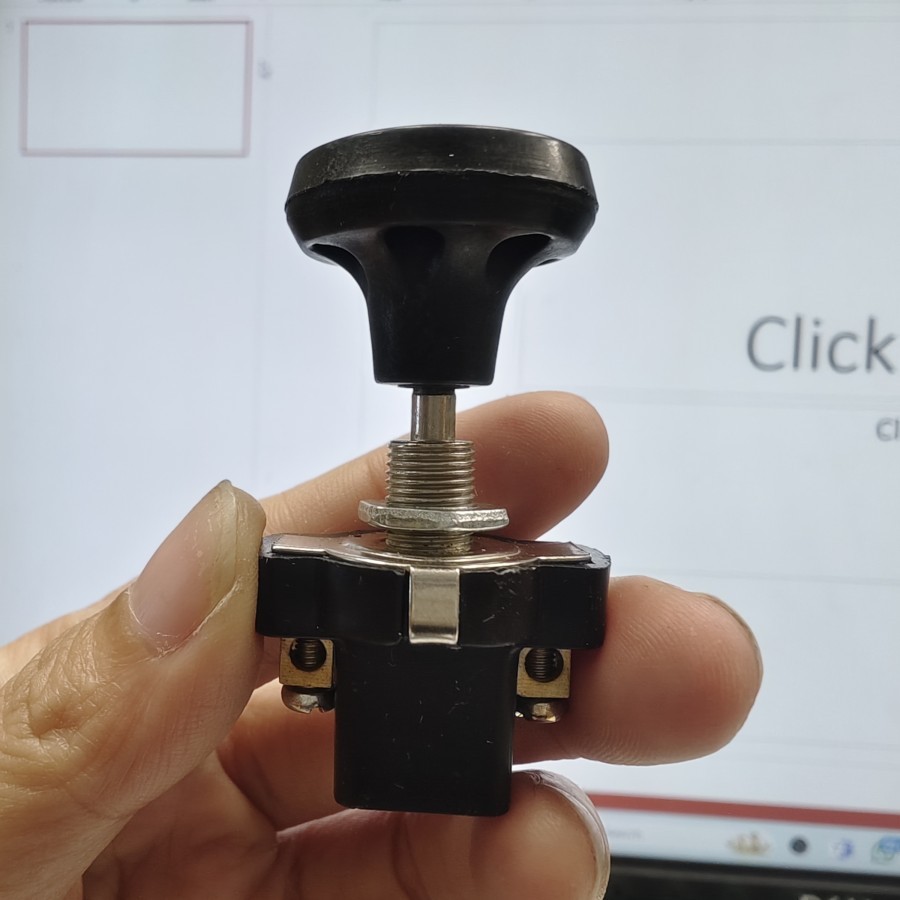Jual Saklar On Off Sekali Tarik Universal Switch 1x Tarik Lampu Choke ...