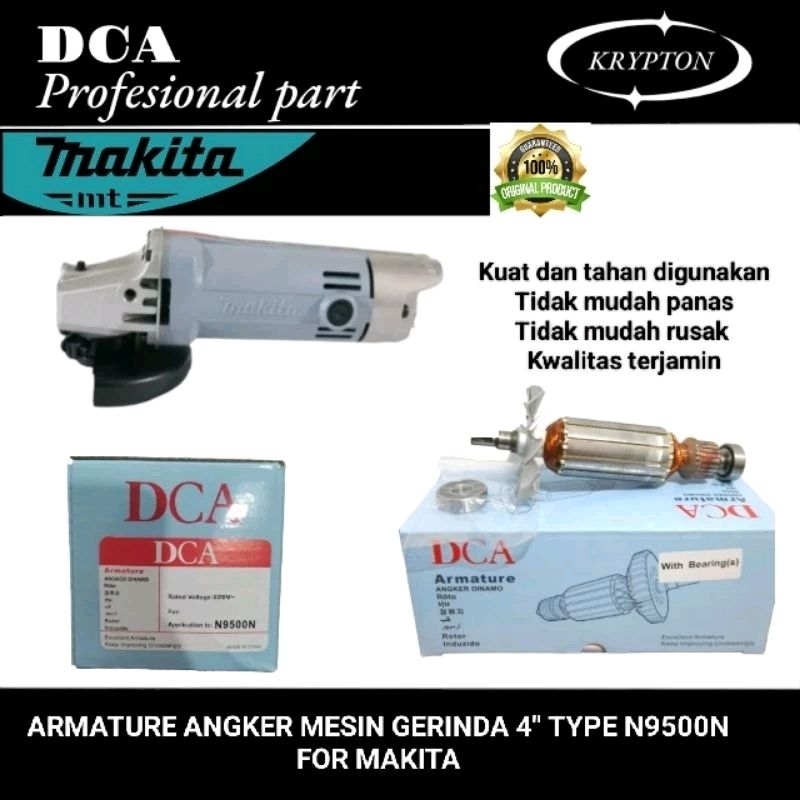 Jual Dca Armature Angker N N Gerinda Type Makita Original Part