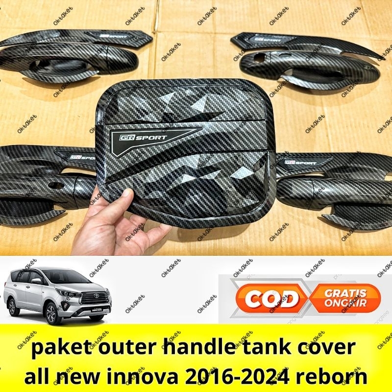 Jual paket outer handle tank cover all new innova 2016 2019 2020 2021 ...