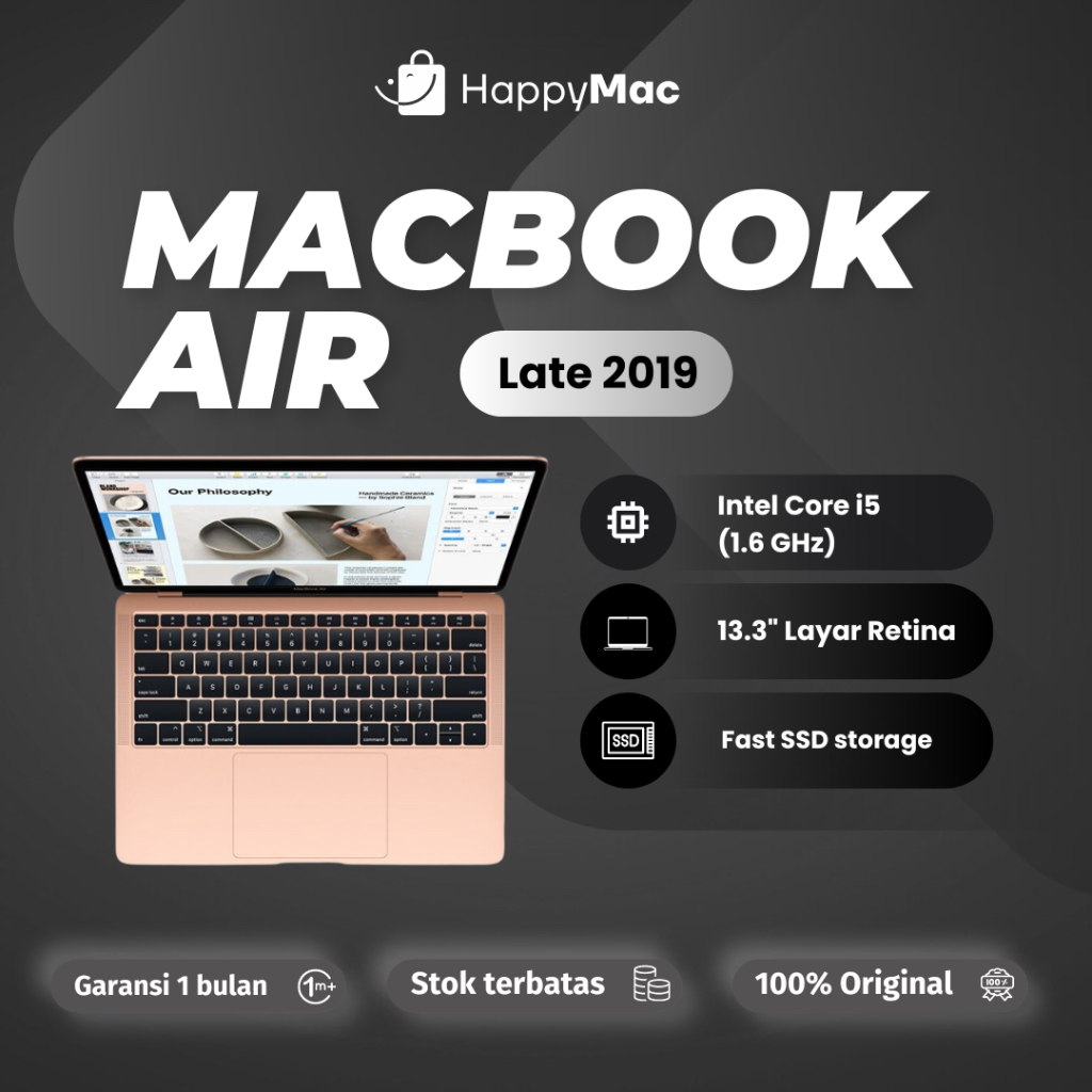 Jual Macbook Air Retina 2019 13 Inch Core i5 128gb 256gb Jual Macbook Air Retina 2019 13 Inch Core i5 128gb 256gb