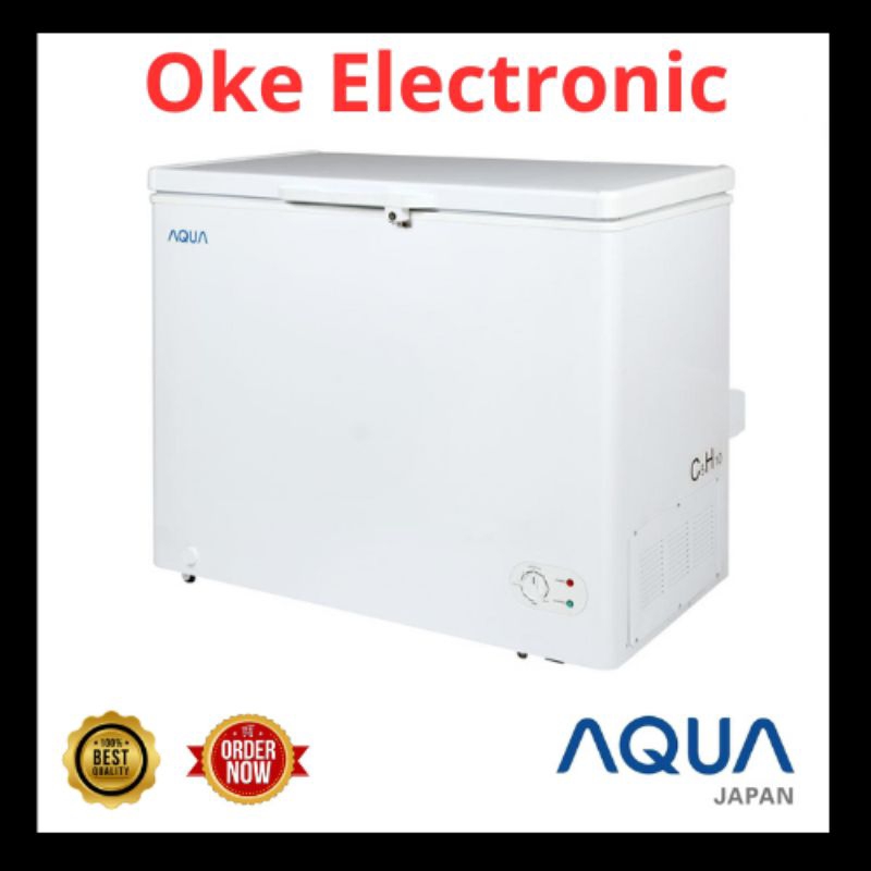 Jual CHEST FREEZER BOX DAGING FROZEN FOOD AQUA 200 LITER | Shopee Indonesia