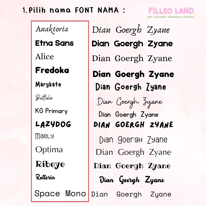 Jual Sticker Nama Karakter Custom Label Stiker Name Murah - Digiprint ...